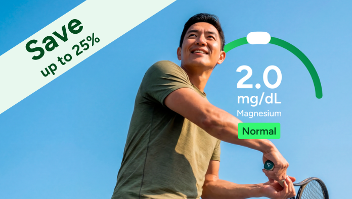 Swap spring cleaning for a health screening. Save up to 25%